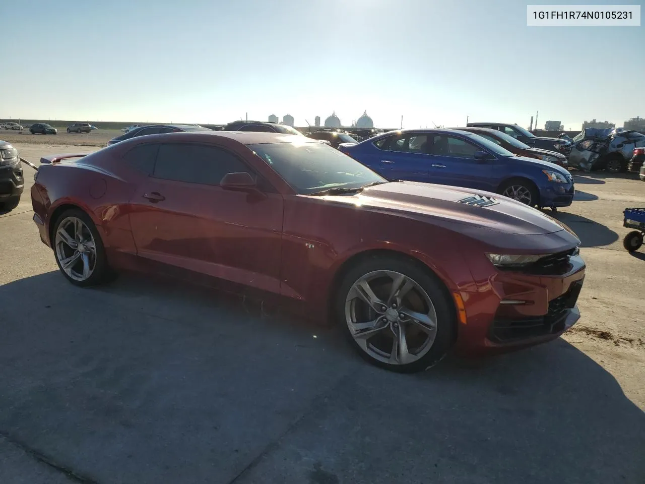 2022 Chevrolet Camaro Ss VIN: 1G1FH1R74N0105231 Lot: 75062424