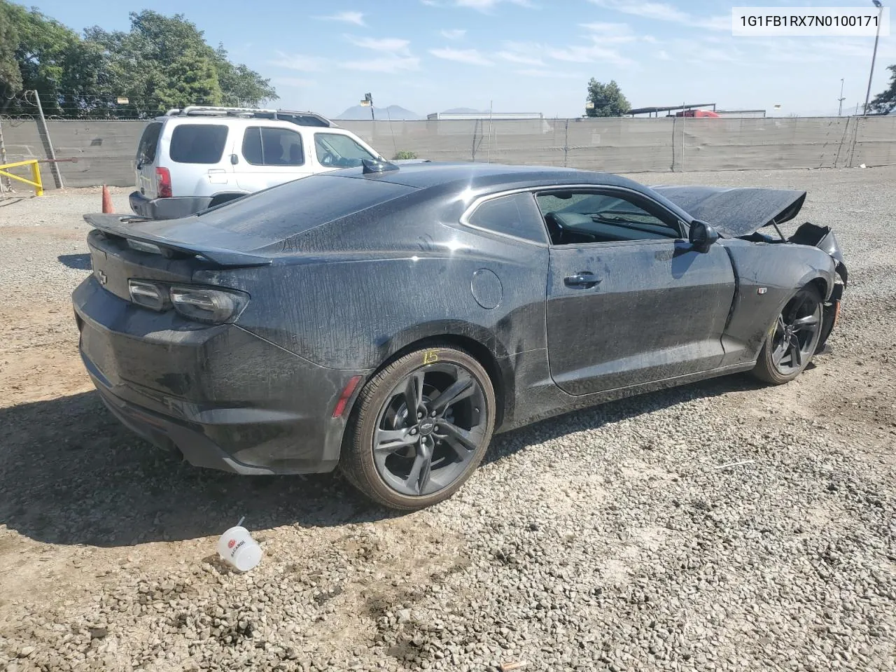 2022 Chevrolet Camaro Ls VIN: 1G1FB1RX7N0100171 Lot: 75221654