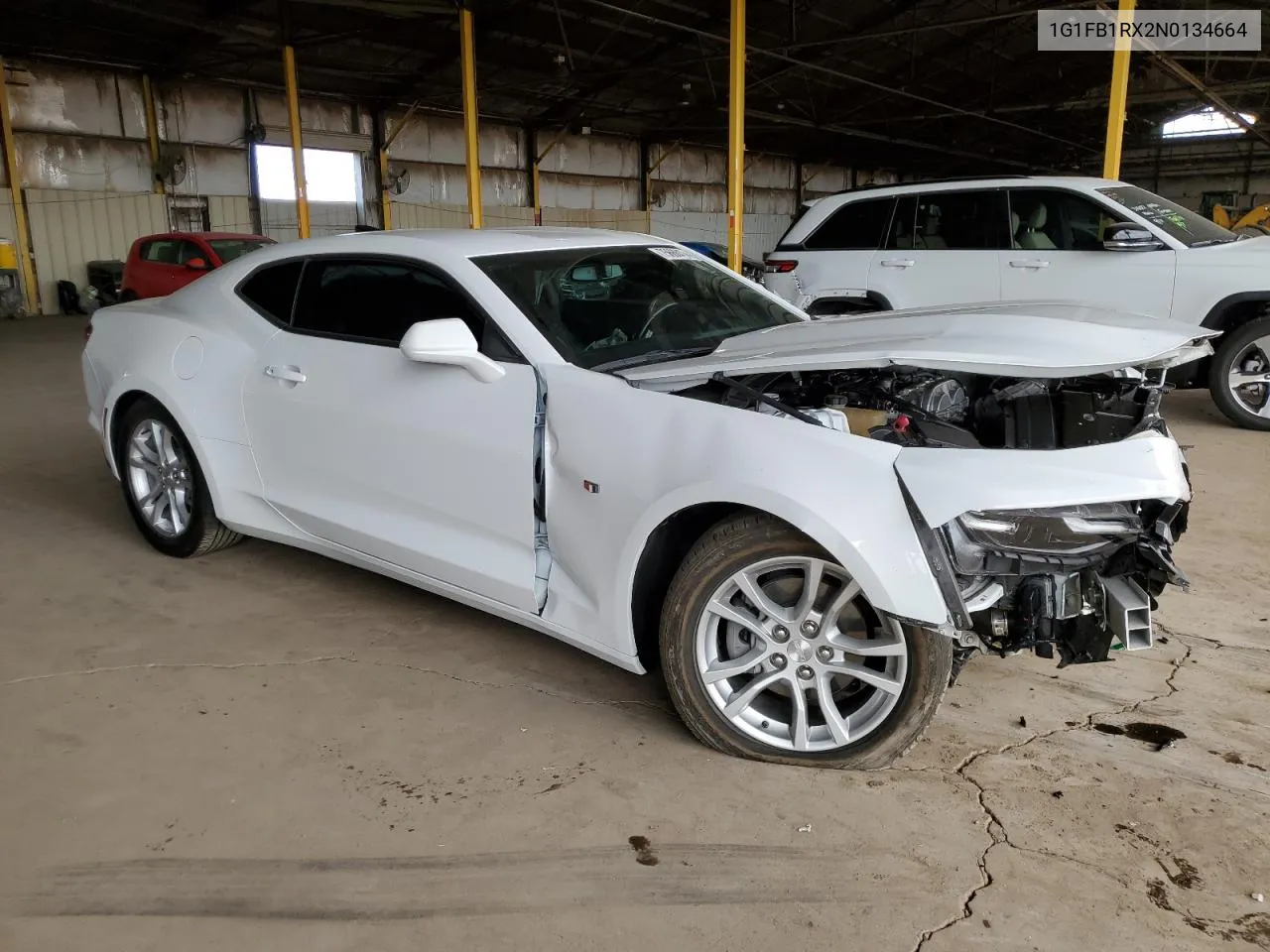 2022 Chevrolet Camaro Ls VIN: 1G1FB1RX2N0134664 Lot: 75660474