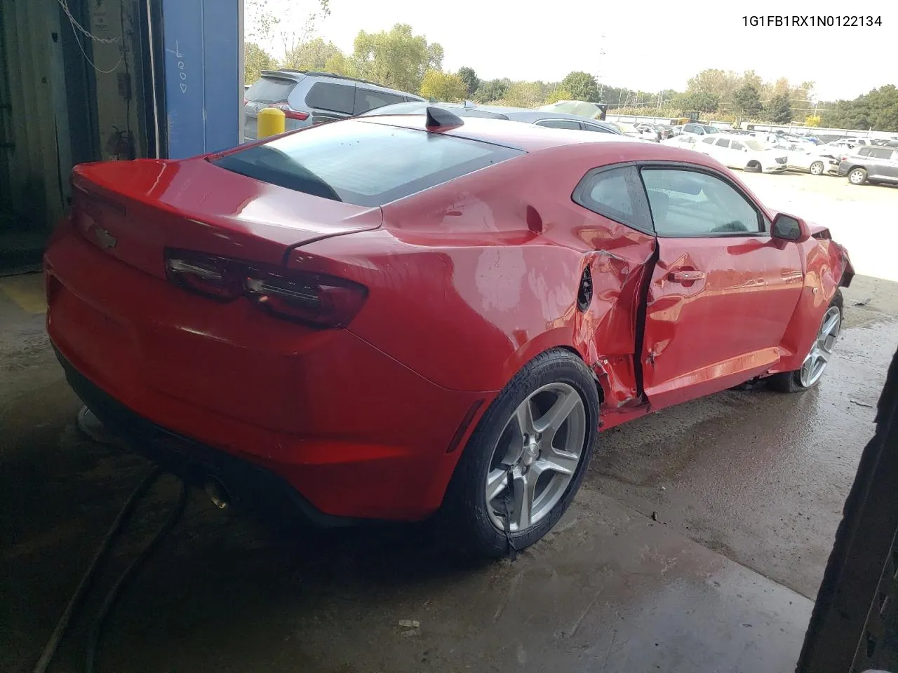 2022 Chevrolet Camaro Ls VIN: 1G1FB1RX1N0122134 Lot: 75865094