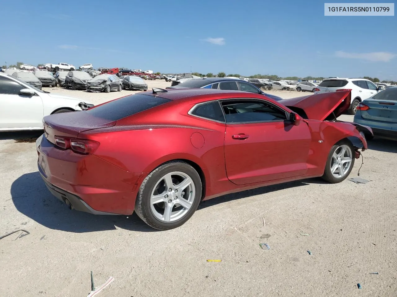 2022 Chevrolet Camaro Ls VIN: 1G1FA1RS5N0110799 Lot: 77024024