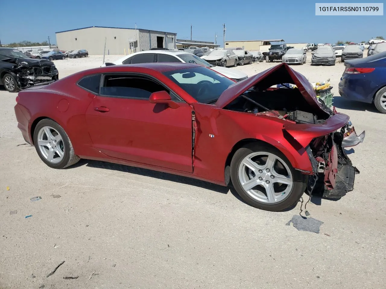 2022 Chevrolet Camaro Ls VIN: 1G1FA1RS5N0110799 Lot: 77024024