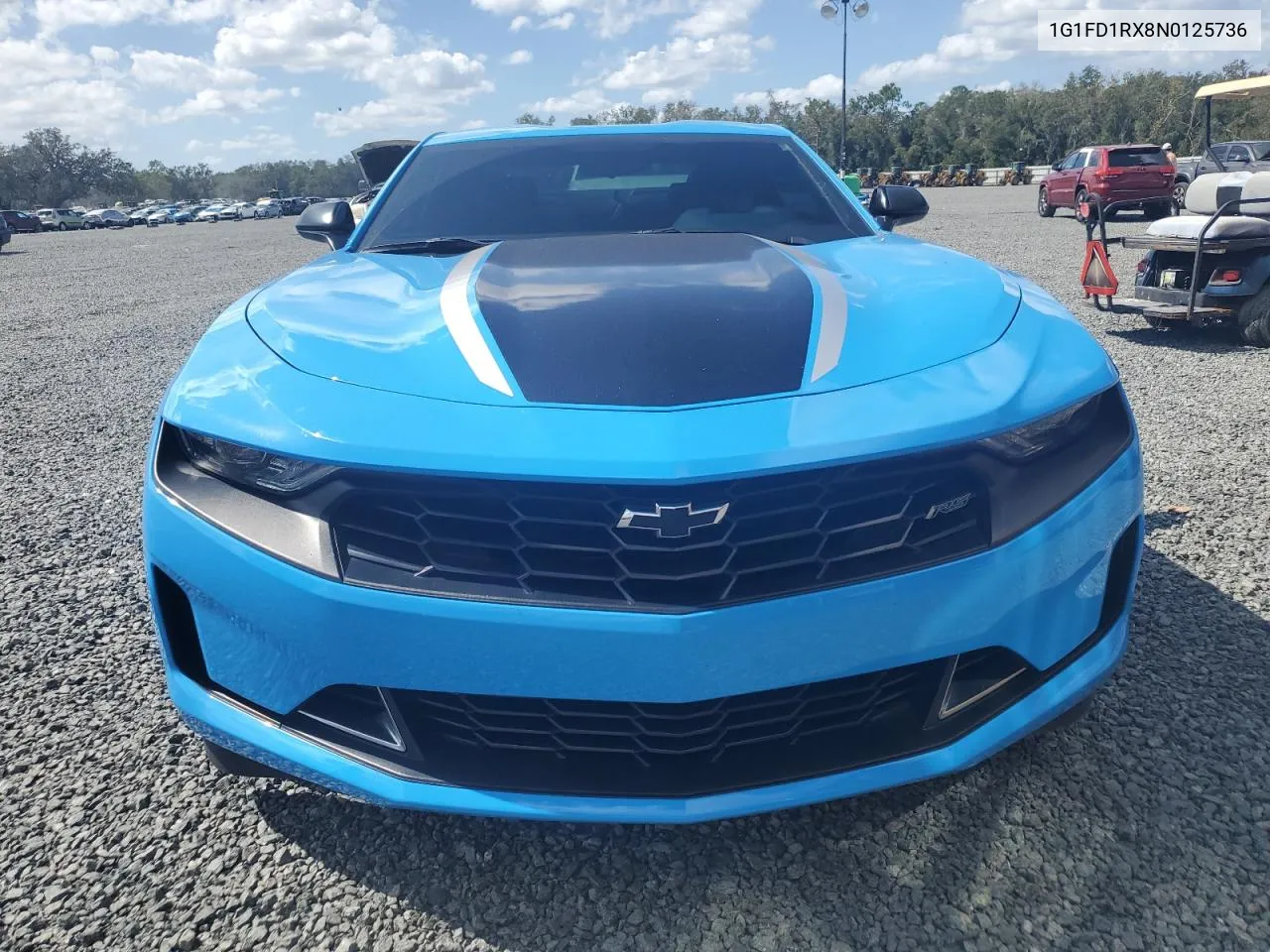 2022 Chevrolet Camaro Lt VIN: 1G1FD1RX8N0125736 Lot: 77250134