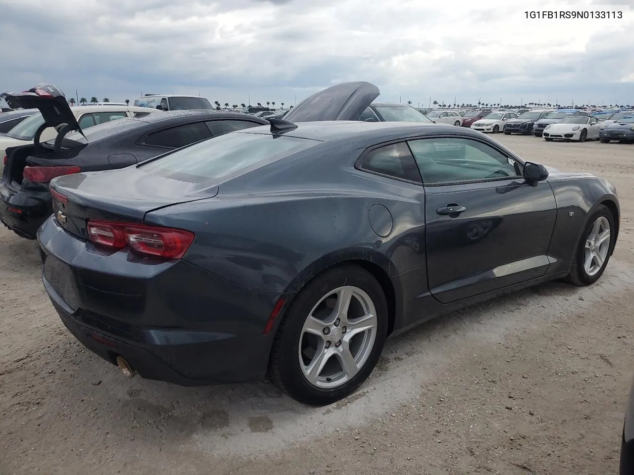 2022 Chevrolet Camaro Ls VIN: 1G1FB1RS9N0133113 Lot: 77861324