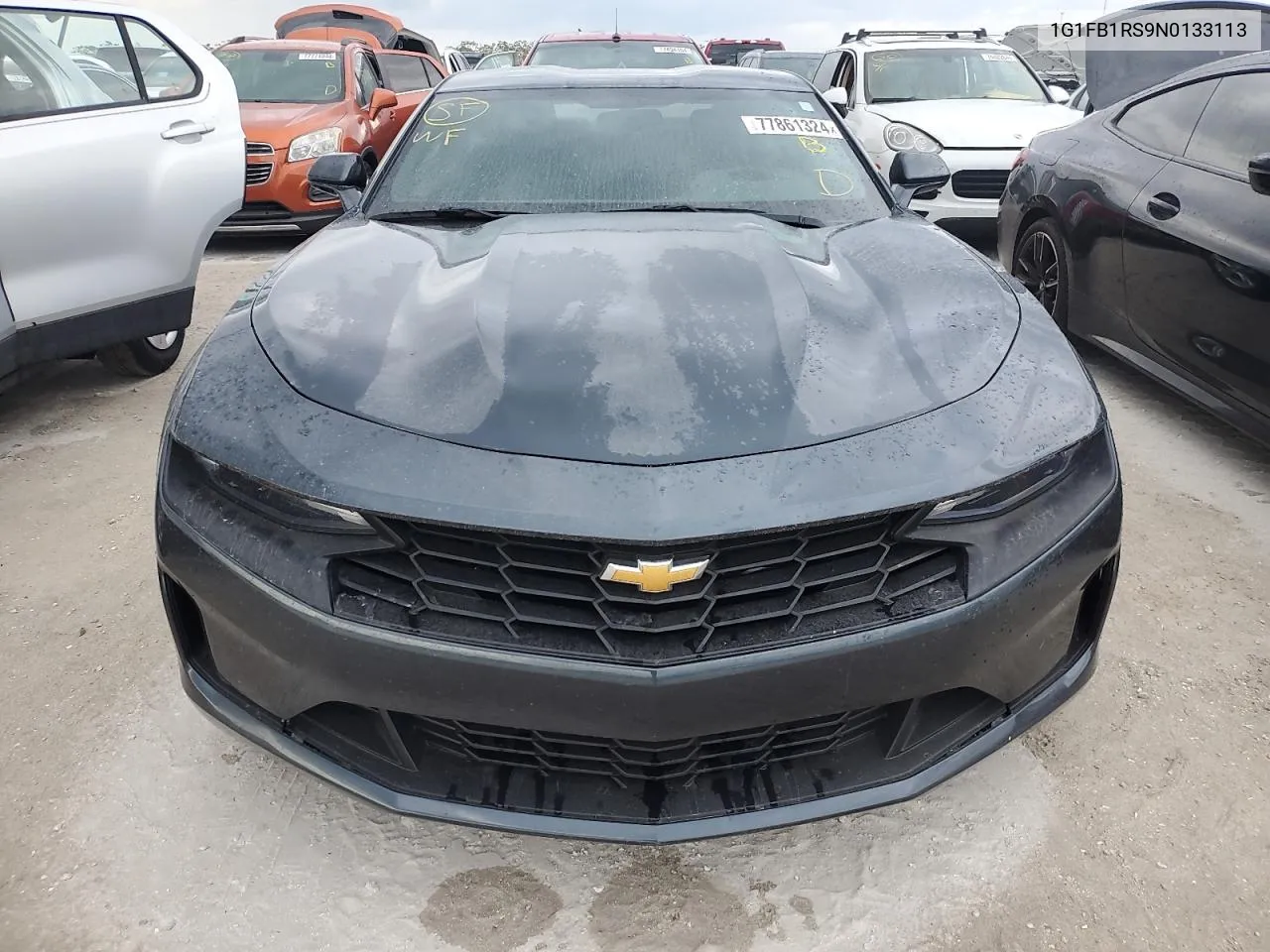 2022 Chevrolet Camaro Ls VIN: 1G1FB1RS9N0133113 Lot: 77861324