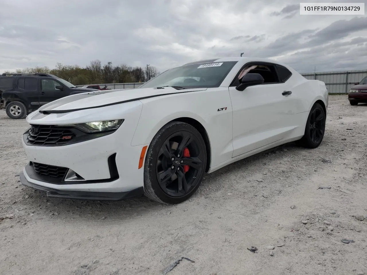 2022 Chevrolet Camaro Lt1 VIN: 1G1FF1R79N0134729 Lot: 78498414