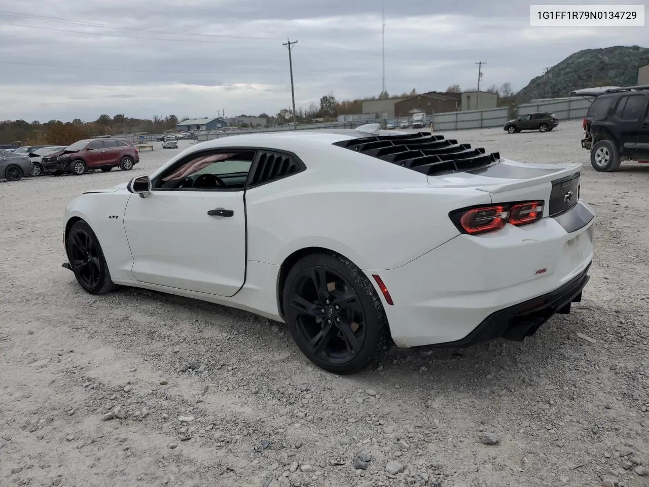 2022 Chevrolet Camaro Lt1 VIN: 1G1FF1R79N0134729 Lot: 78498414