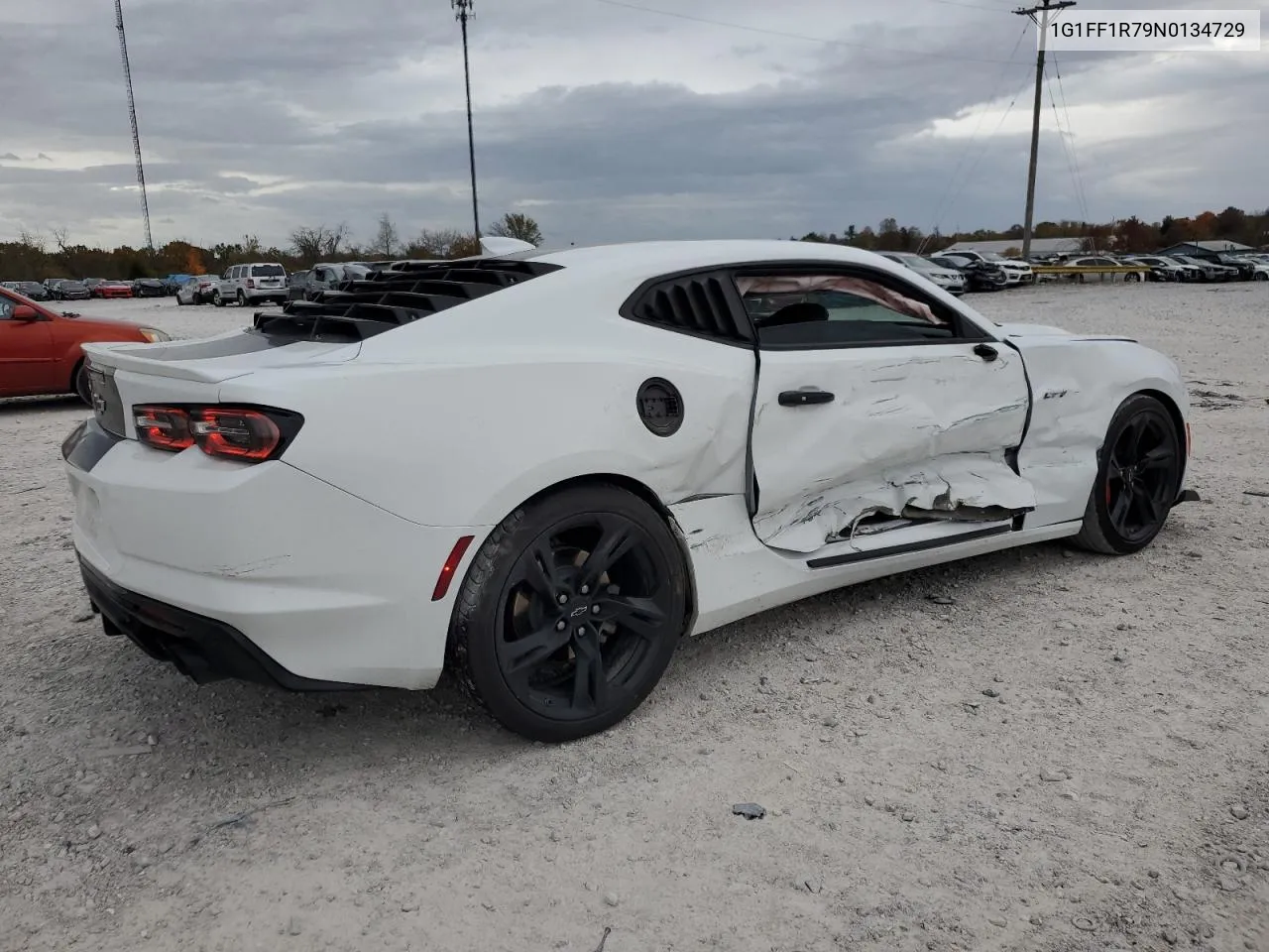 2022 Chevrolet Camaro Lt1 VIN: 1G1FF1R79N0134729 Lot: 78498414