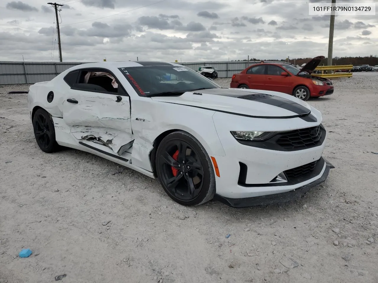 2022 Chevrolet Camaro Lt1 VIN: 1G1FF1R79N0134729 Lot: 78498414