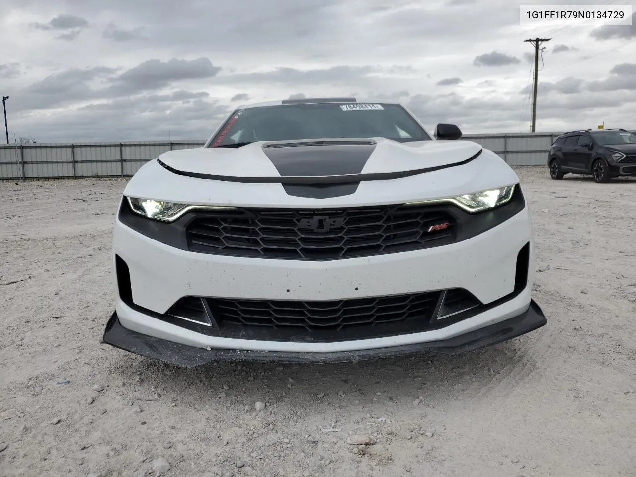 2022 Chevrolet Camaro Lt1 VIN: 1G1FF1R79N0134729 Lot: 78498414