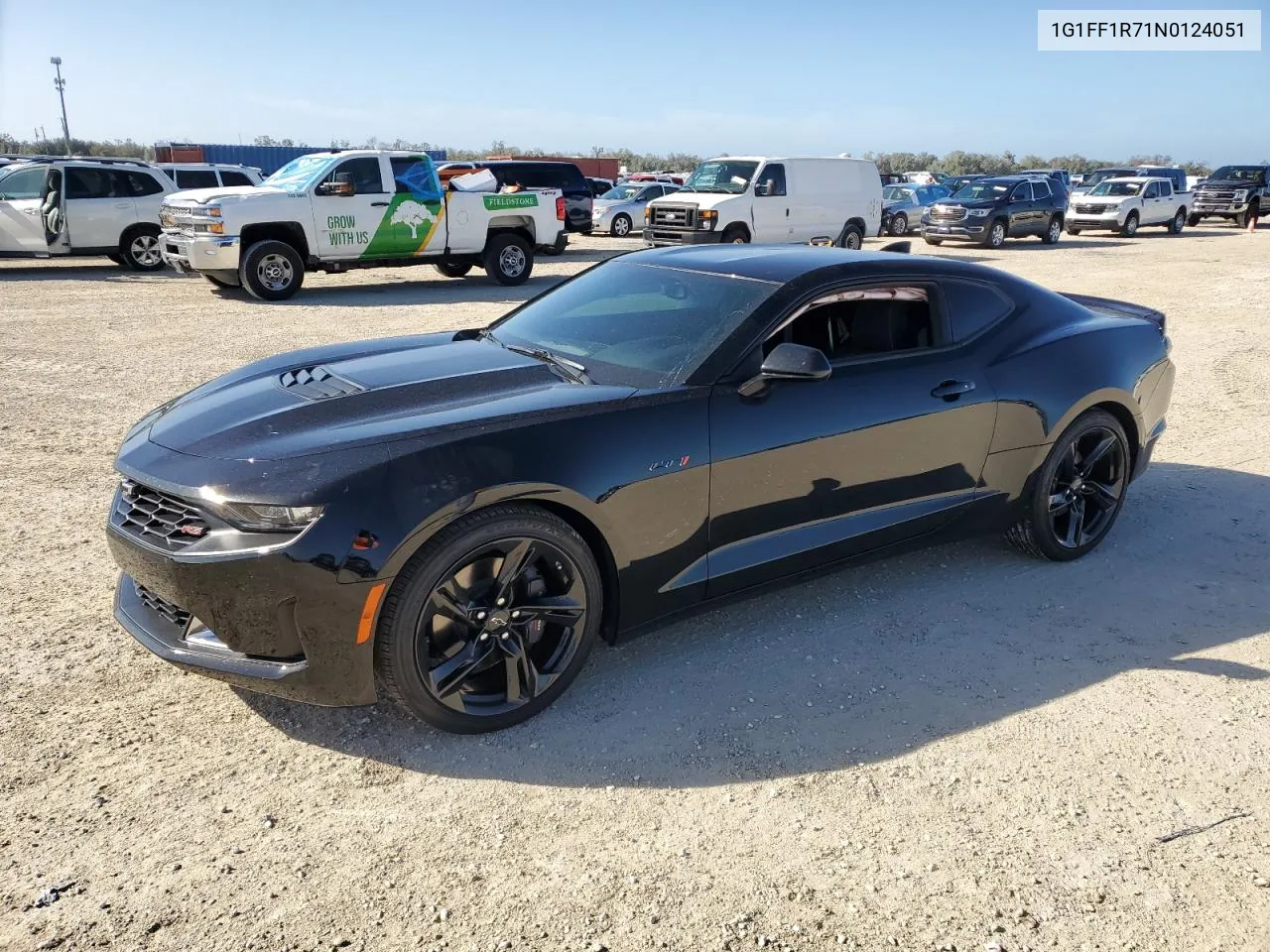 2022 Chevrolet Camaro Lt1 VIN: 1G1FF1R71N0124051 Lot: 78732974