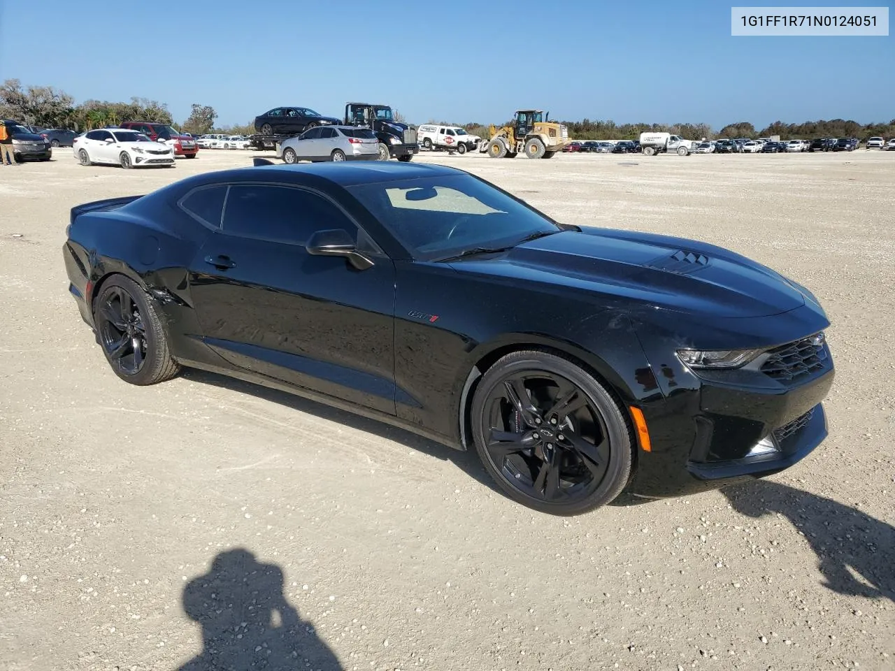 2022 Chevrolet Camaro Lt1 VIN: 1G1FF1R71N0124051 Lot: 78732974