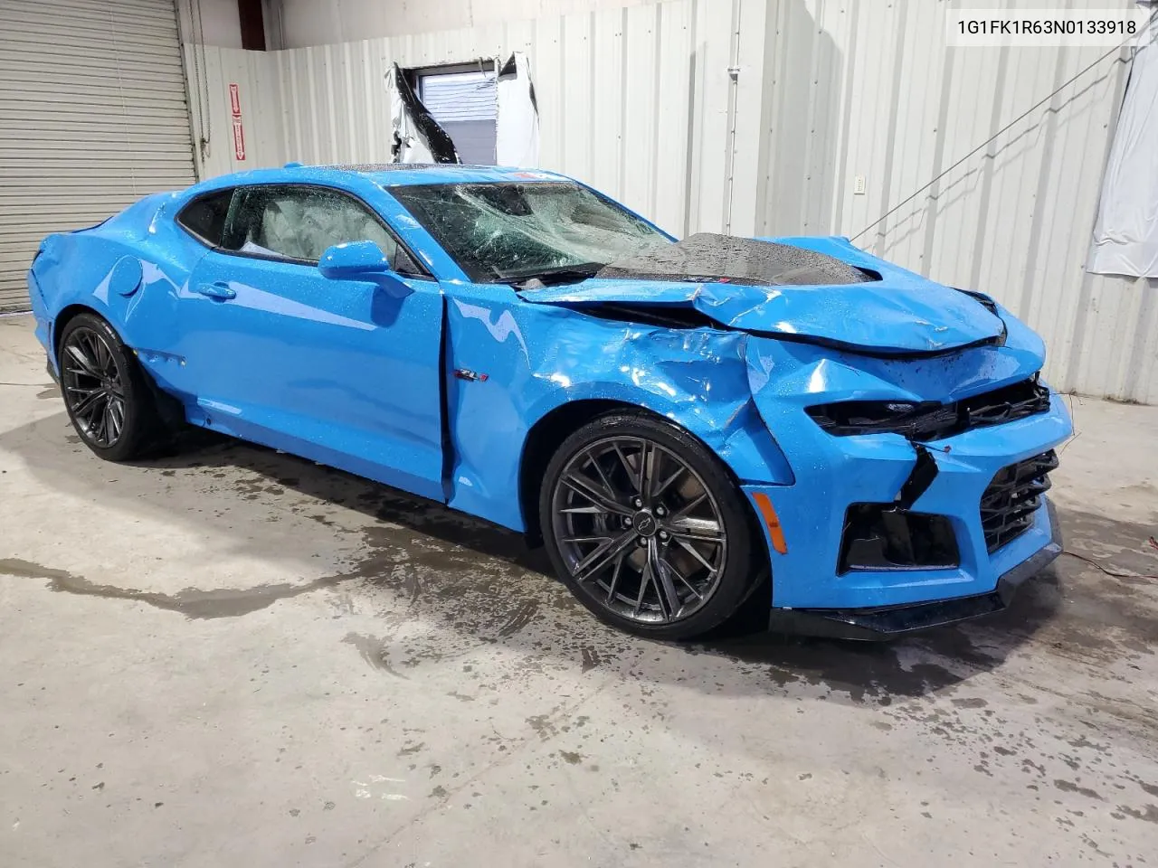 2022 Chevrolet Camaro Zl1 VIN: 1G1FK1R63N0133918 Lot: 80301594