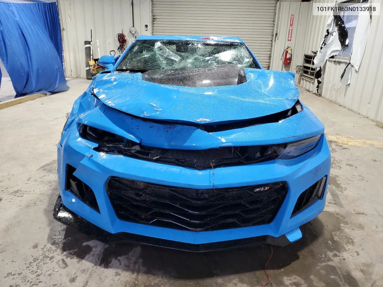 2022 Chevrolet Camaro Zl1 VIN: 1G1FK1R63N0133918 Lot: 80301594