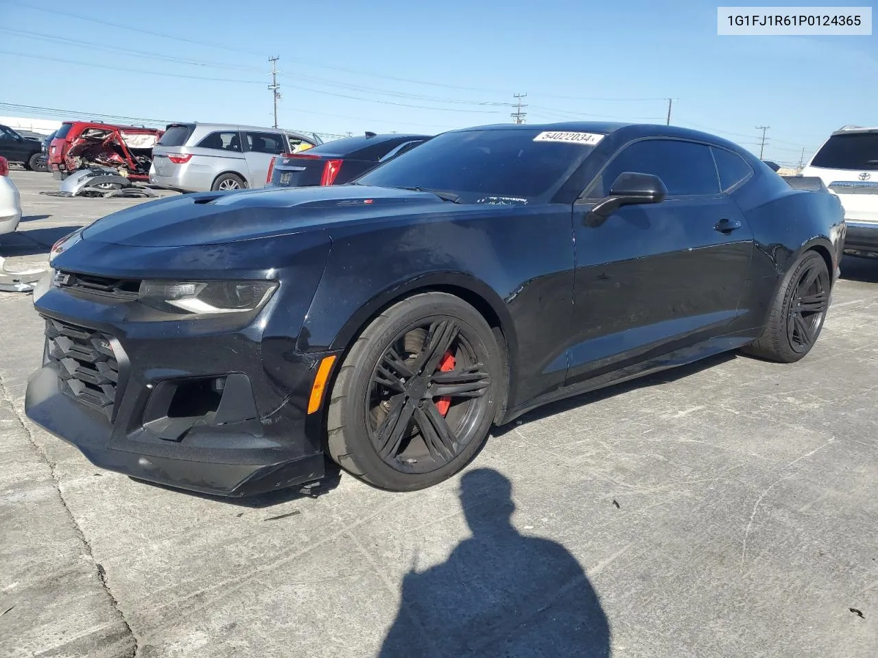 2023 Chevrolet Camaro Zl1 VIN: 1G1FJ1R61P0124365 Lot: 54022034