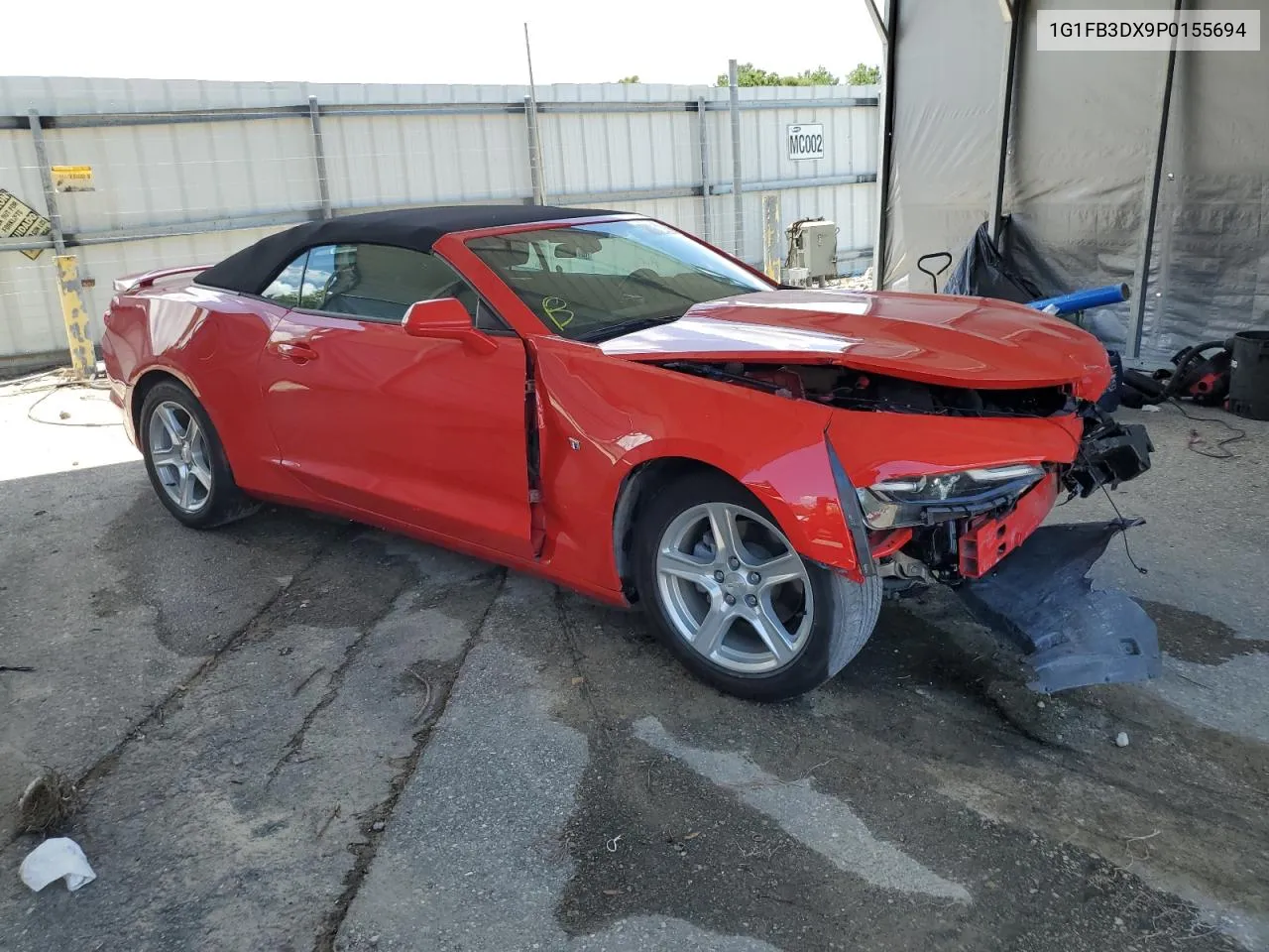 2023 Chevrolet Camaro Ls VIN: 1G1FB3DX9P0155694 Lot: 59649634