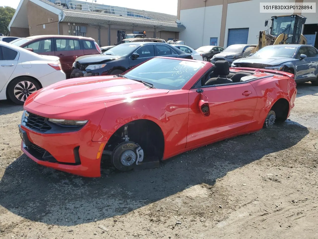 2023 Chevrolet Camaro Ls VIN: 1G1FB3DX3P0128894 Lot: 62712734