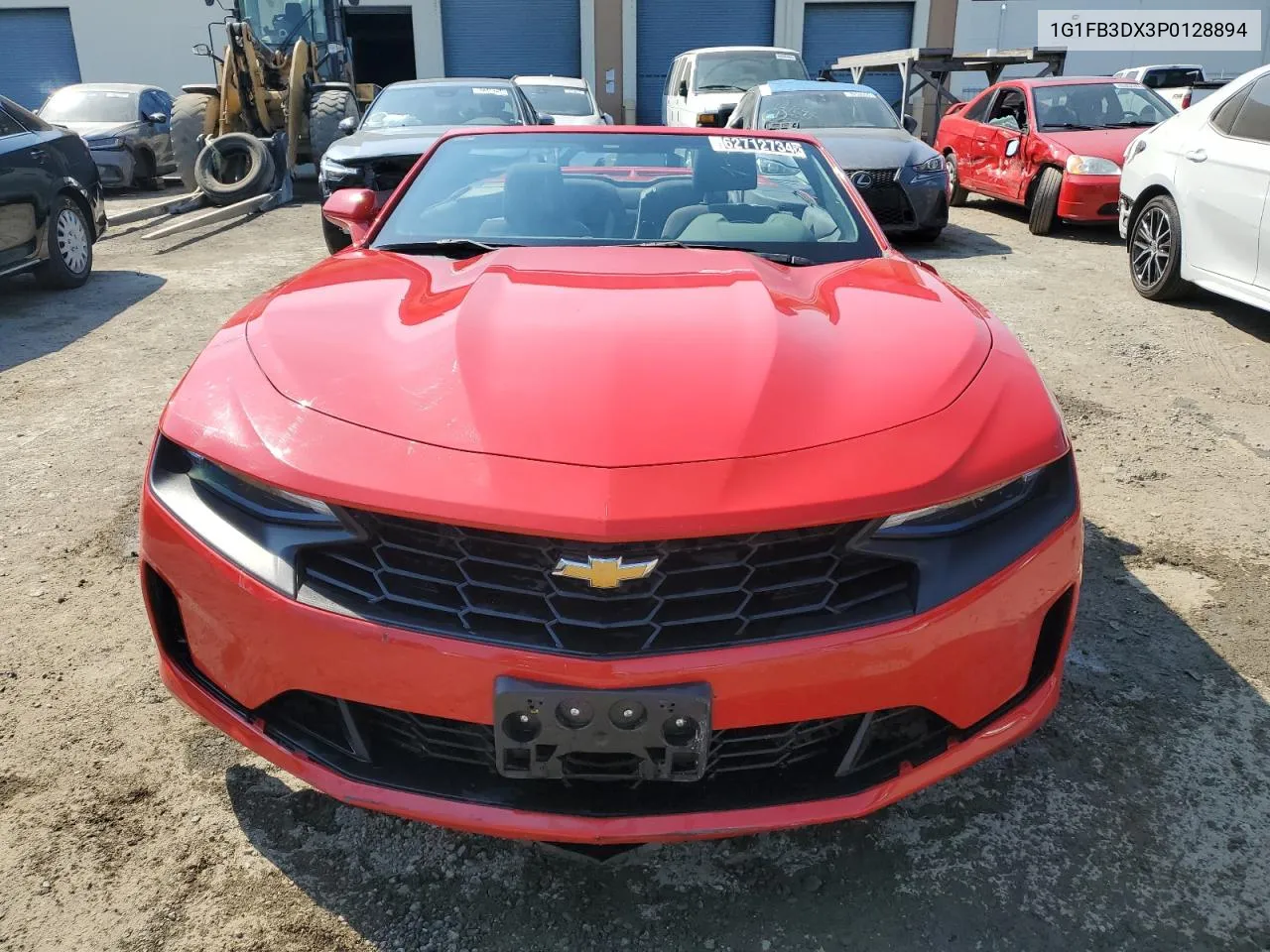 2023 Chevrolet Camaro Ls VIN: 1G1FB3DX3P0128894 Lot: 62712734