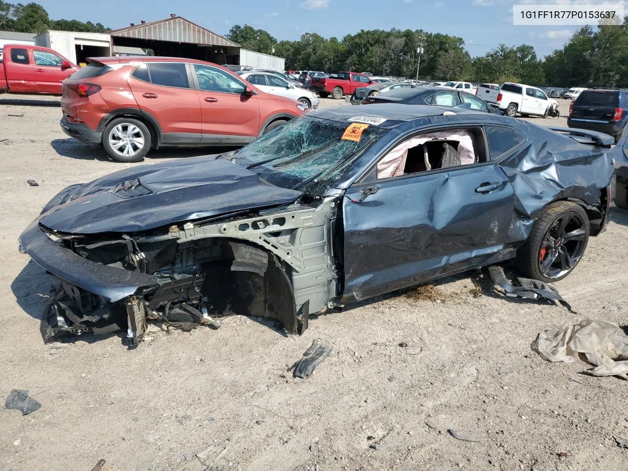 2023 Chevrolet Camaro Lt1 VIN: 1G1FF1R77P0153637 Lot: 66292044