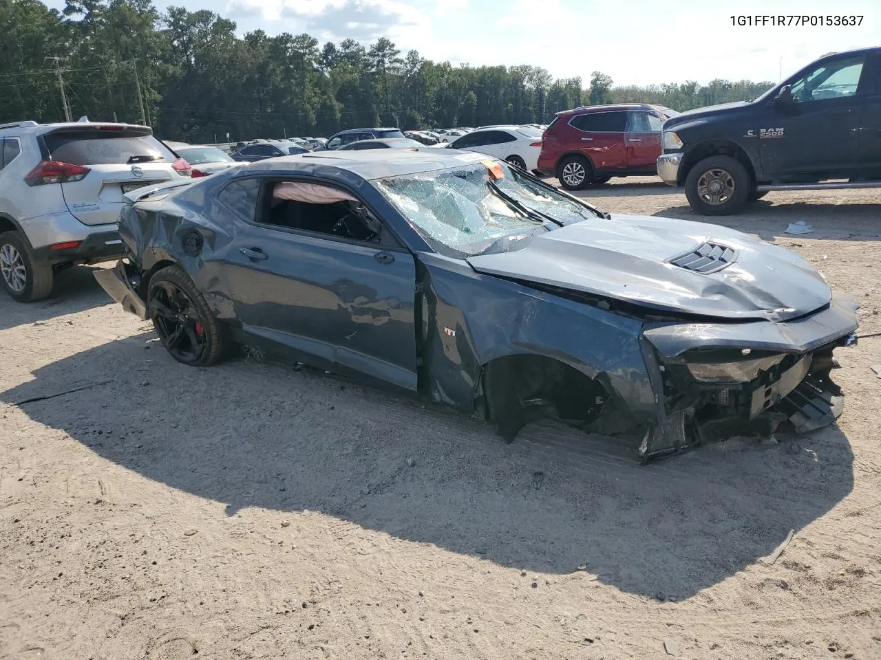 2023 Chevrolet Camaro Lt1 VIN: 1G1FF1R77P0153637 Lot: 66292044