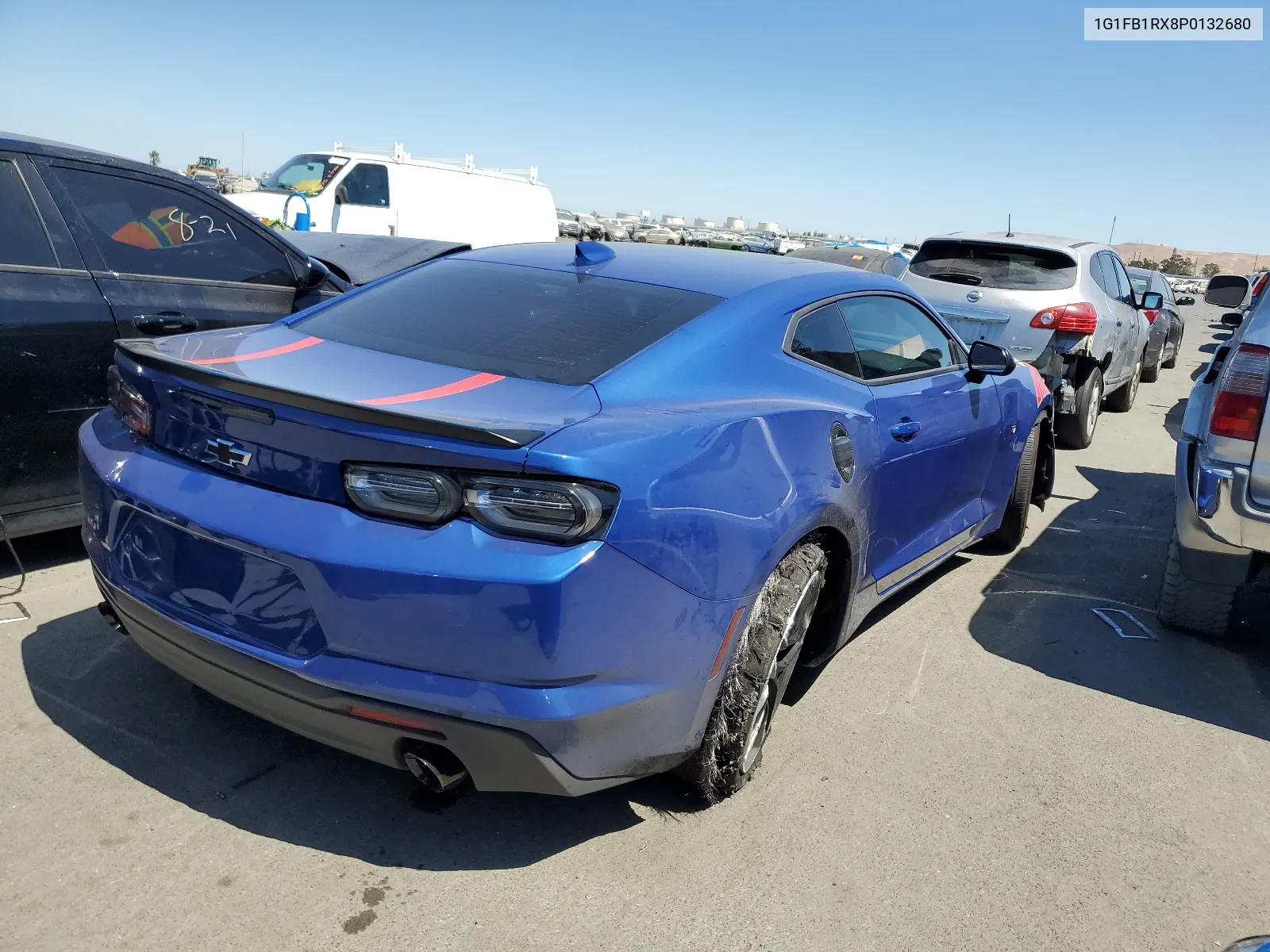 2023 Chevrolet Camaro Ls VIN: 1G1FB1RX8P0132680 Lot: 67416694