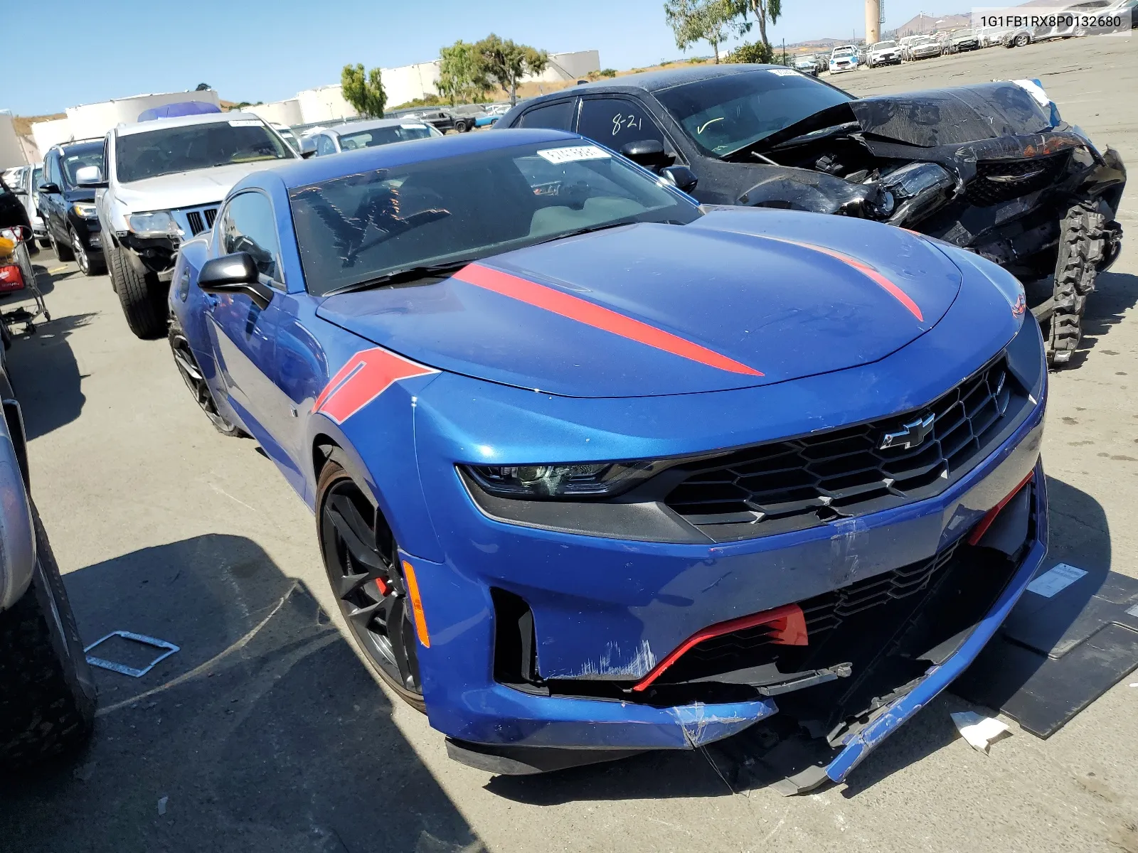 2023 Chevrolet Camaro Ls VIN: 1G1FB1RX8P0132680 Lot: 67416694