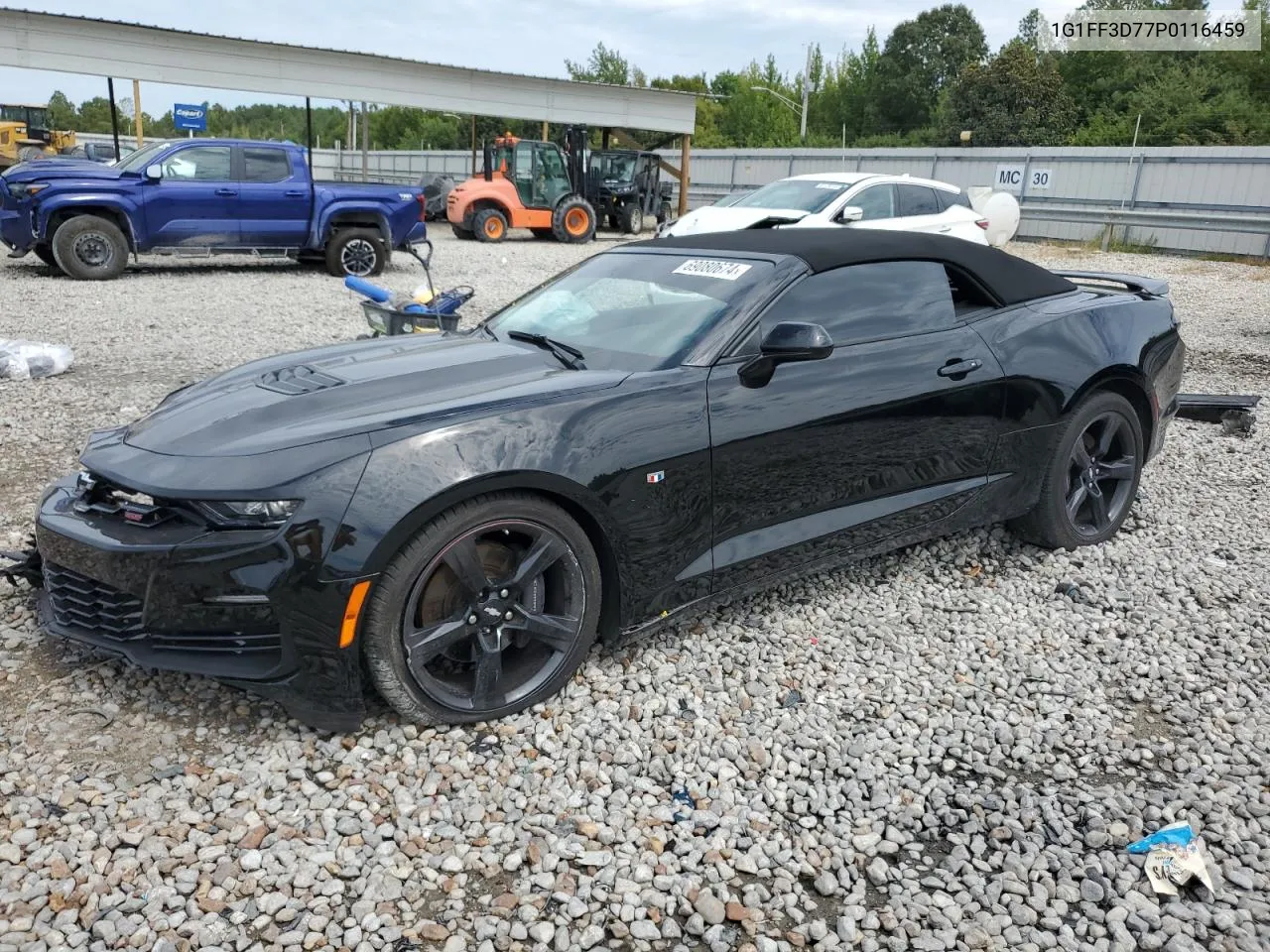 2023 Chevrolet Camaro Lt1 VIN: 1G1FF3D77P0116459 Lot: 69080674