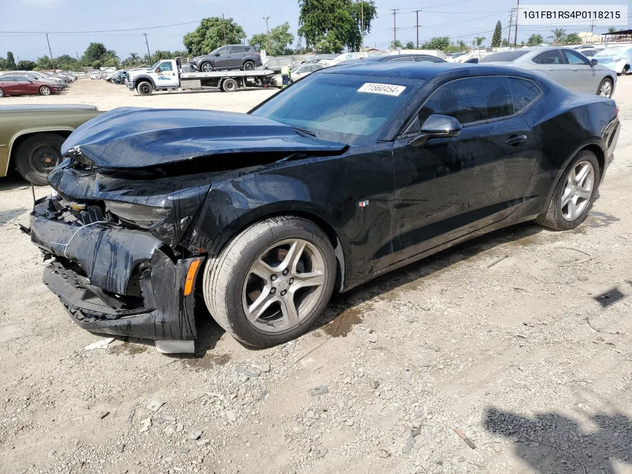 2023 Chevrolet Camaro Ls VIN: 1G1FB1RS4P0118215 Lot: 71560454