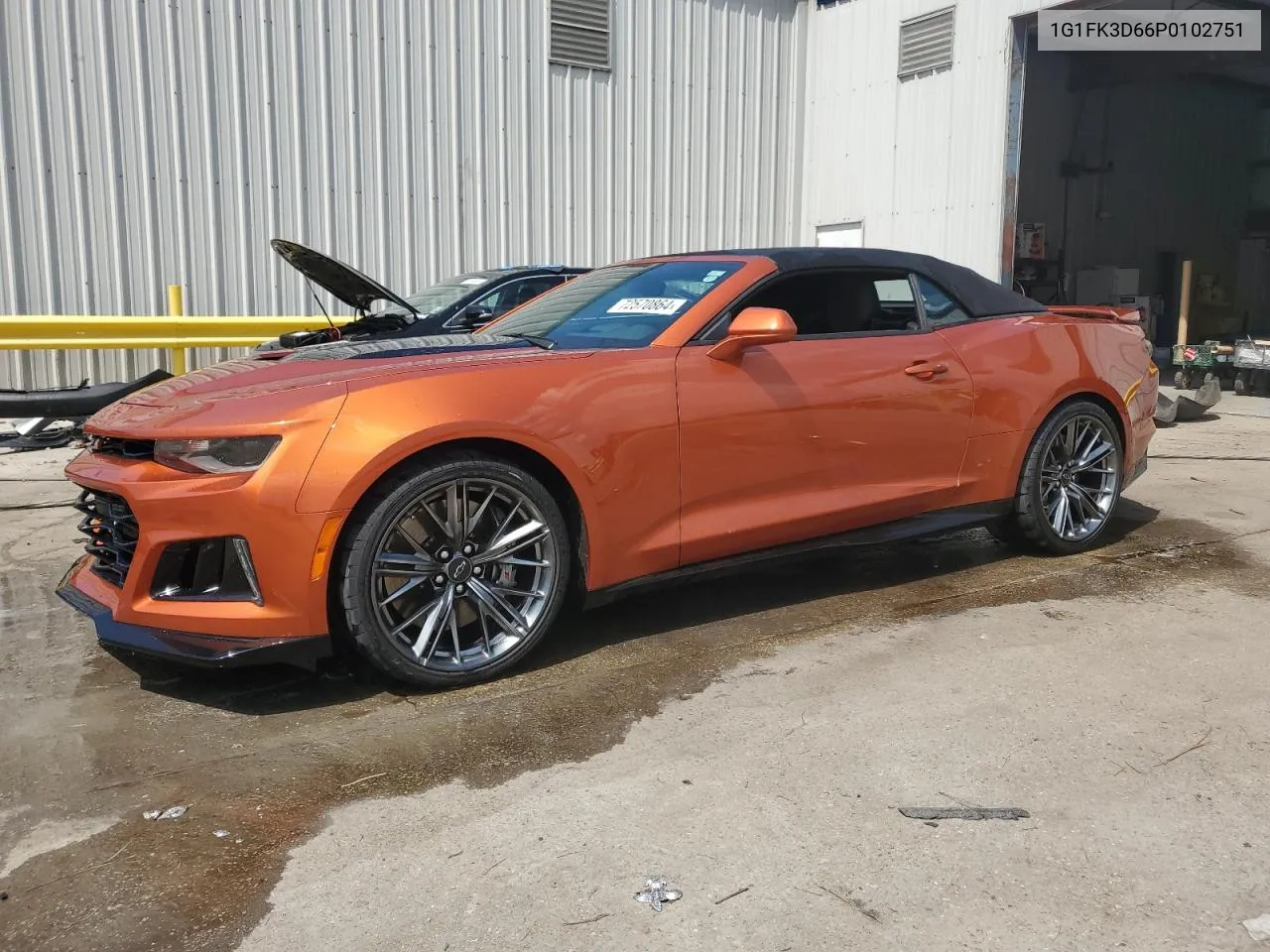 2023 Chevrolet Camaro Zl1 VIN: 1G1FK3D66P0102751 Lot: 72570864