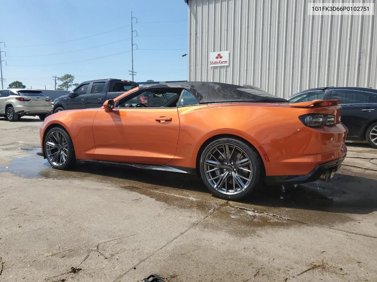 2023 Chevrolet Camaro Zl1 VIN: 1G1FK3D66P0102751 Lot: 72570864