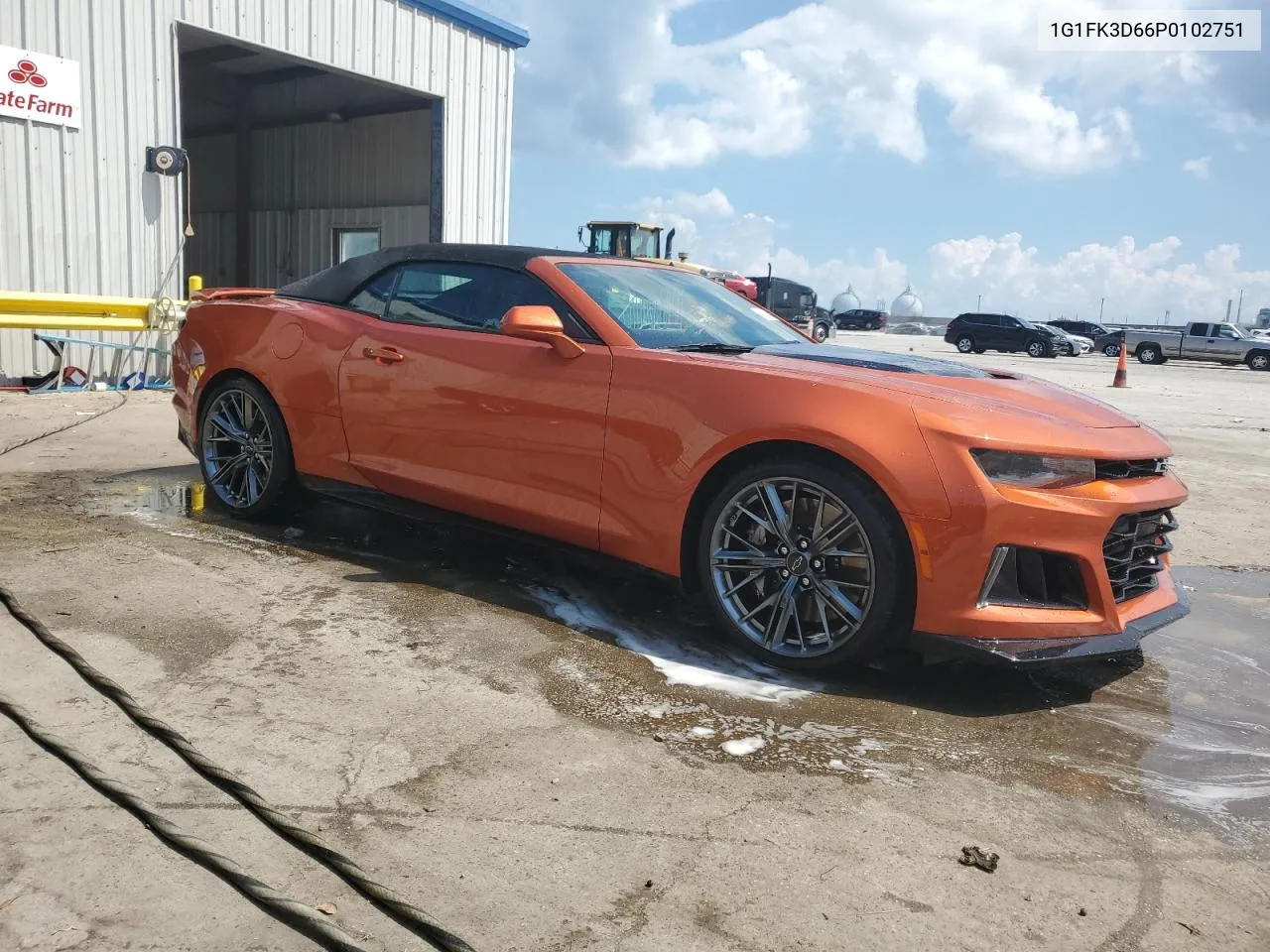 2023 Chevrolet Camaro Zl1 VIN: 1G1FK3D66P0102751 Lot: 72570864