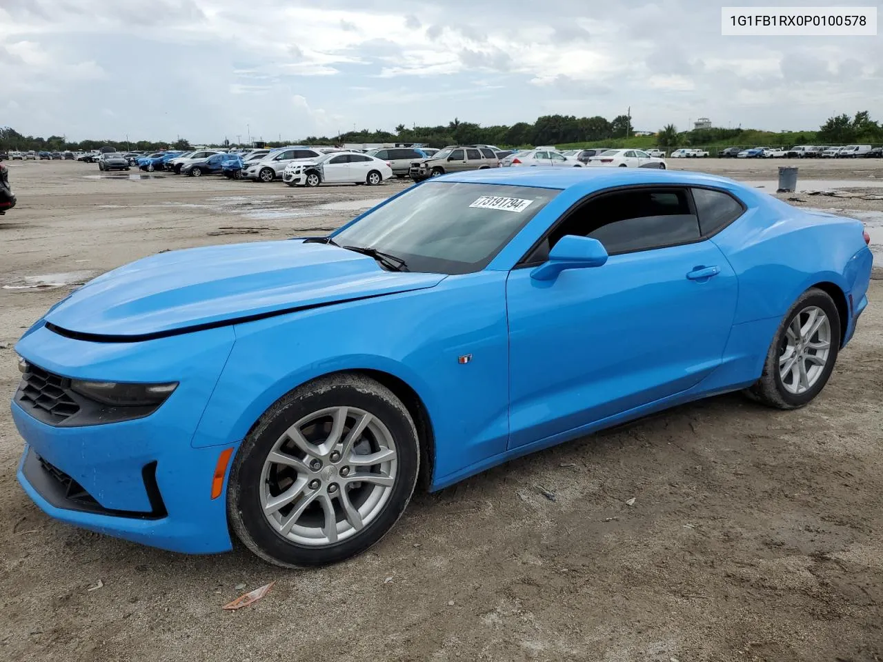 2023 Chevrolet Camaro Ls VIN: 1G1FB1RX0P0100578 Lot: 73191794