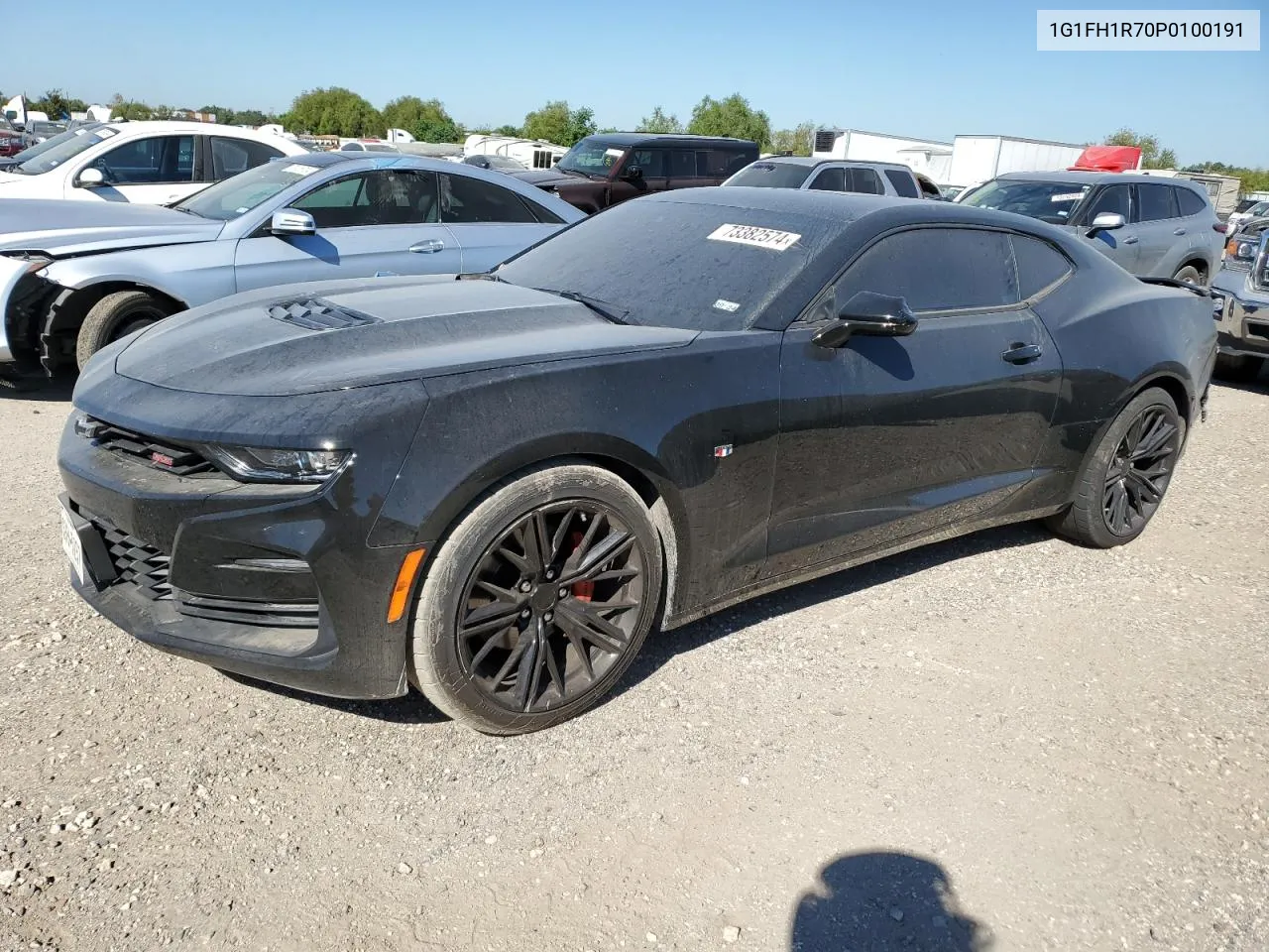 2023 Chevrolet Camaro Ss VIN: 1G1FH1R70P0100191 Lot: 73382574