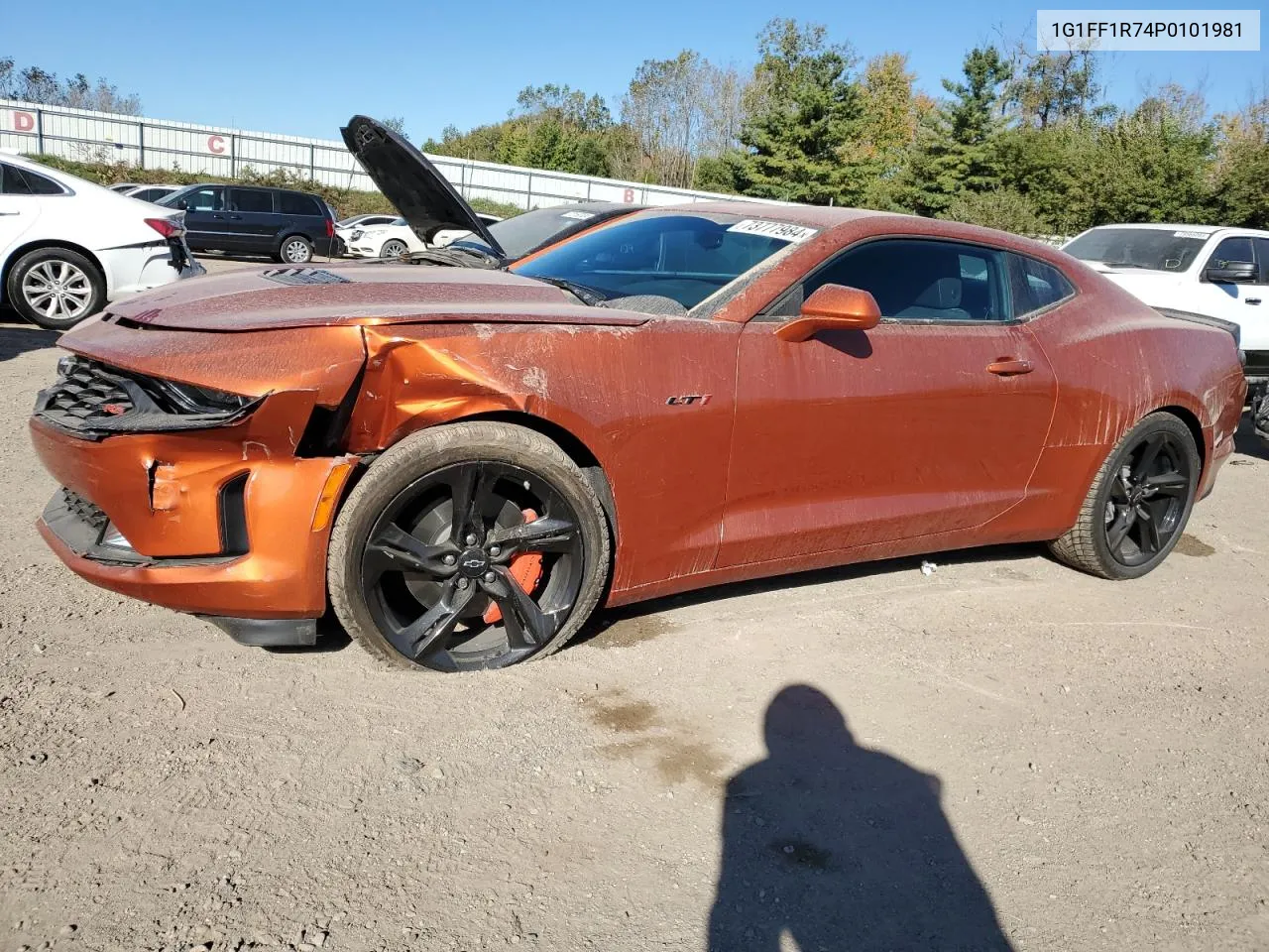 2023 Chevrolet Camaro Lt1 VIN: 1G1FF1R74P0101981 Lot: 73777984