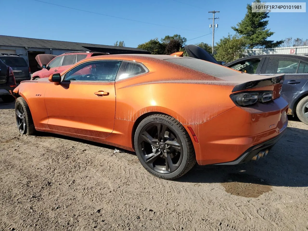 2023 Chevrolet Camaro Lt1 VIN: 1G1FF1R74P0101981 Lot: 73777984