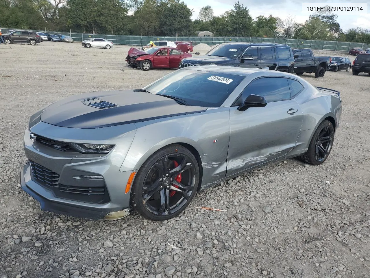 2023 Chevrolet Camaro Lt1 VIN: 1G1FF1R79P0129114 Lot: 74544204