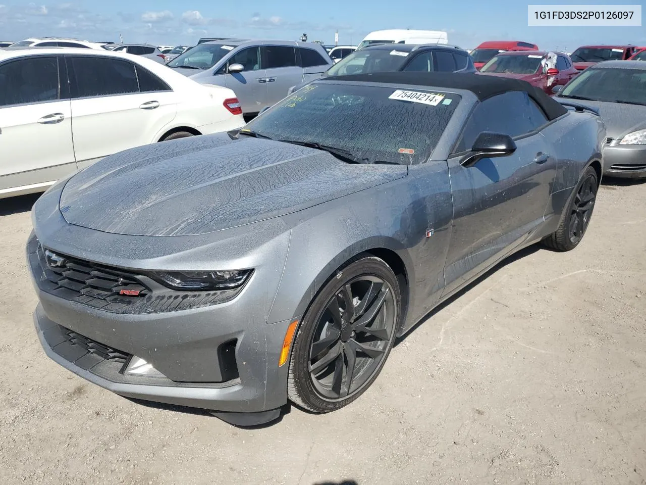 2023 Chevrolet Camaro Lt VIN: 1G1FD3DS2P0126097 Lot: 75404214