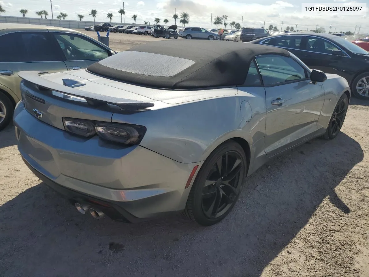 2023 Chevrolet Camaro Lt VIN: 1G1FD3DS2P0126097 Lot: 75404214