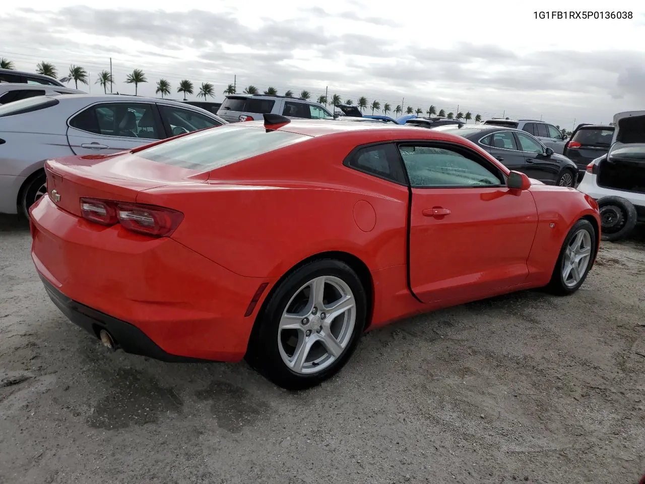 2023 Chevrolet Camaro Ls VIN: 1G1FB1RX5P0136038 Lot: 75948634