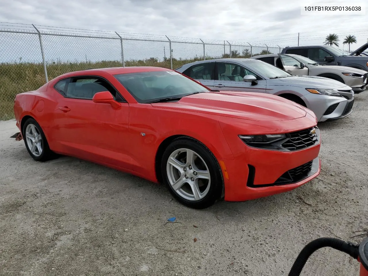 2023 Chevrolet Camaro Ls VIN: 1G1FB1RX5P0136038 Lot: 75948634