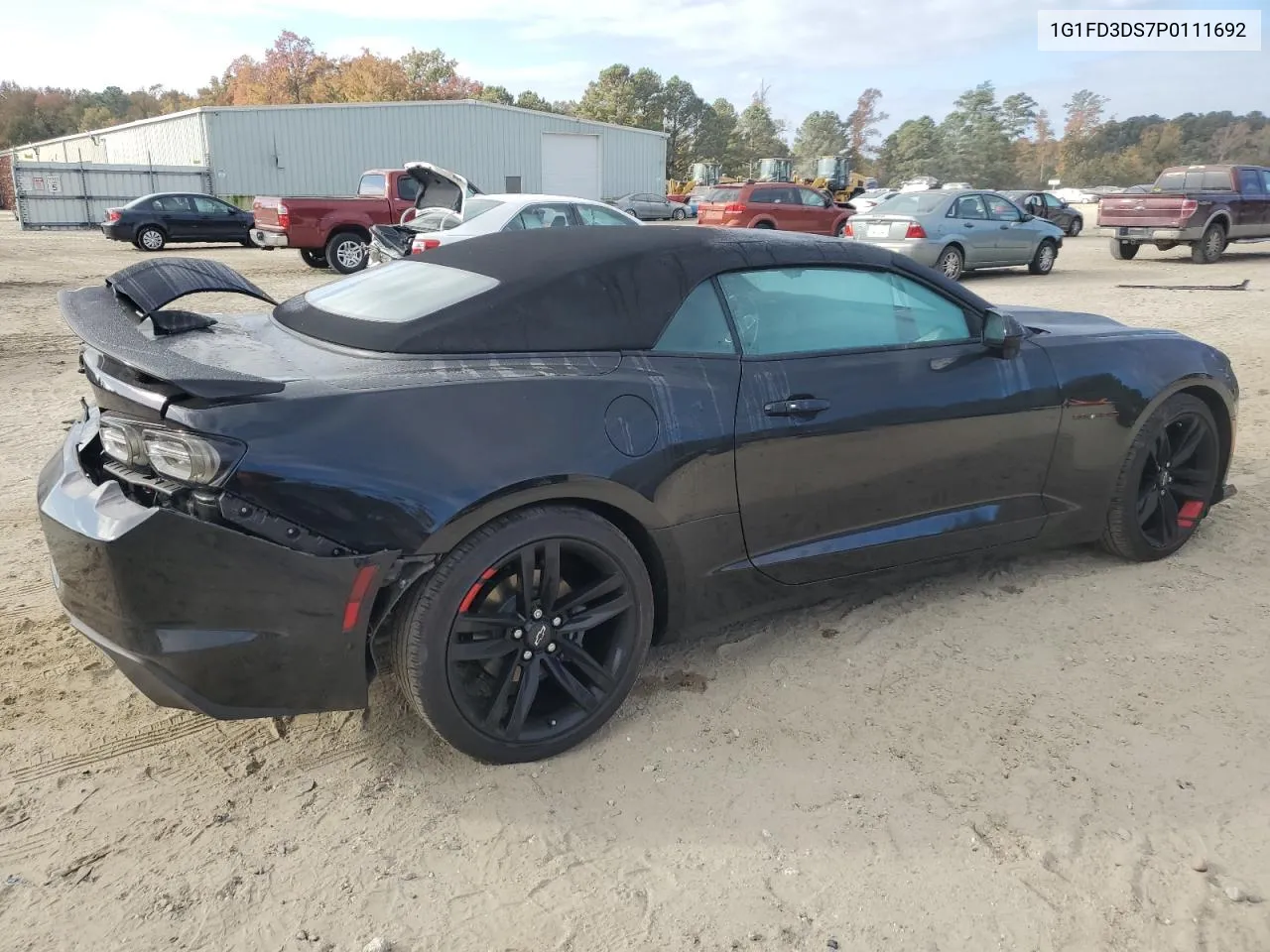 2023 Chevrolet Camaro Lt VIN: 1G1FD3DS7P0111692 Lot: 79188344