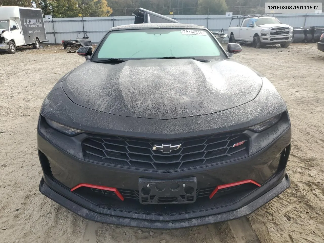 2023 Chevrolet Camaro Lt VIN: 1G1FD3DS7P0111692 Lot: 79188344