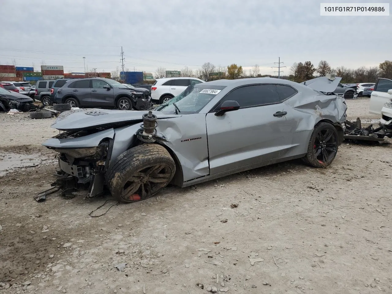 2023 Chevrolet Camaro Ss VIN: 1G1FG1R71P0149886 Lot: 80627964