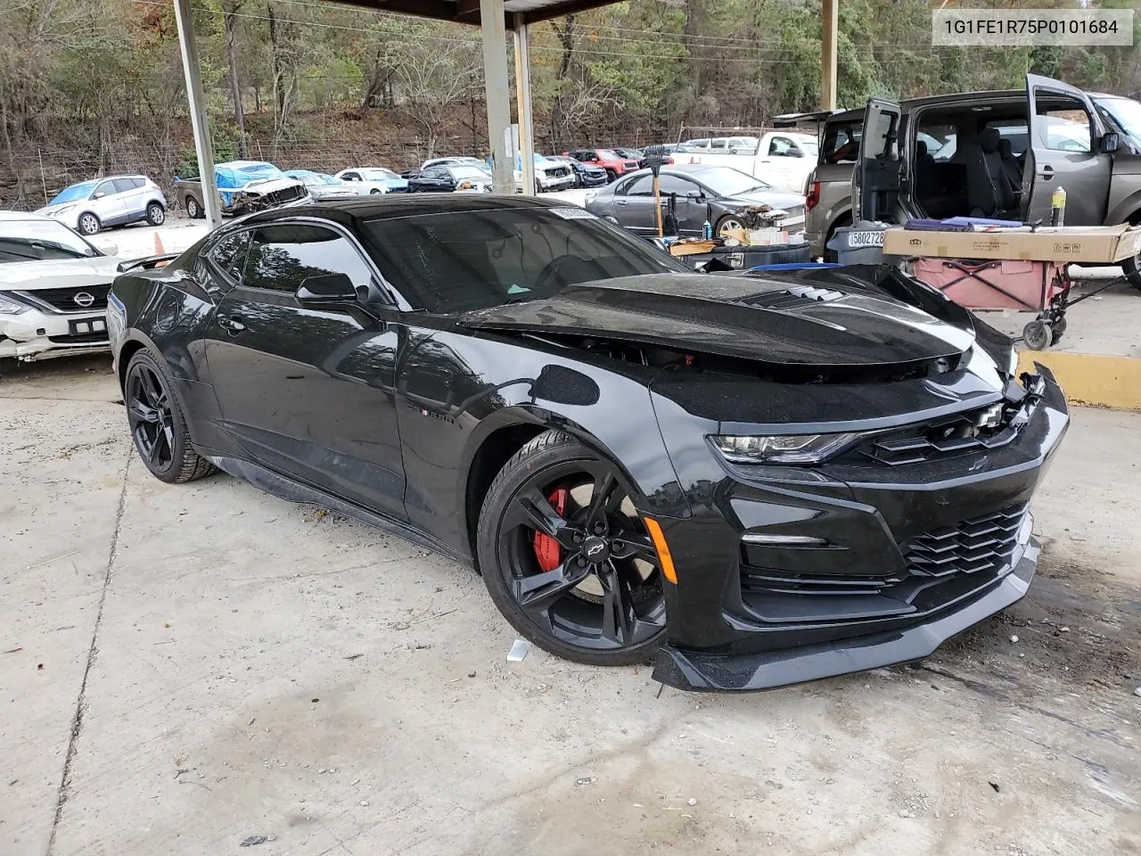 2023 Chevrolet Camaro Lt1 VIN: 1G1FE1R75P0101684 Lot: 80728224