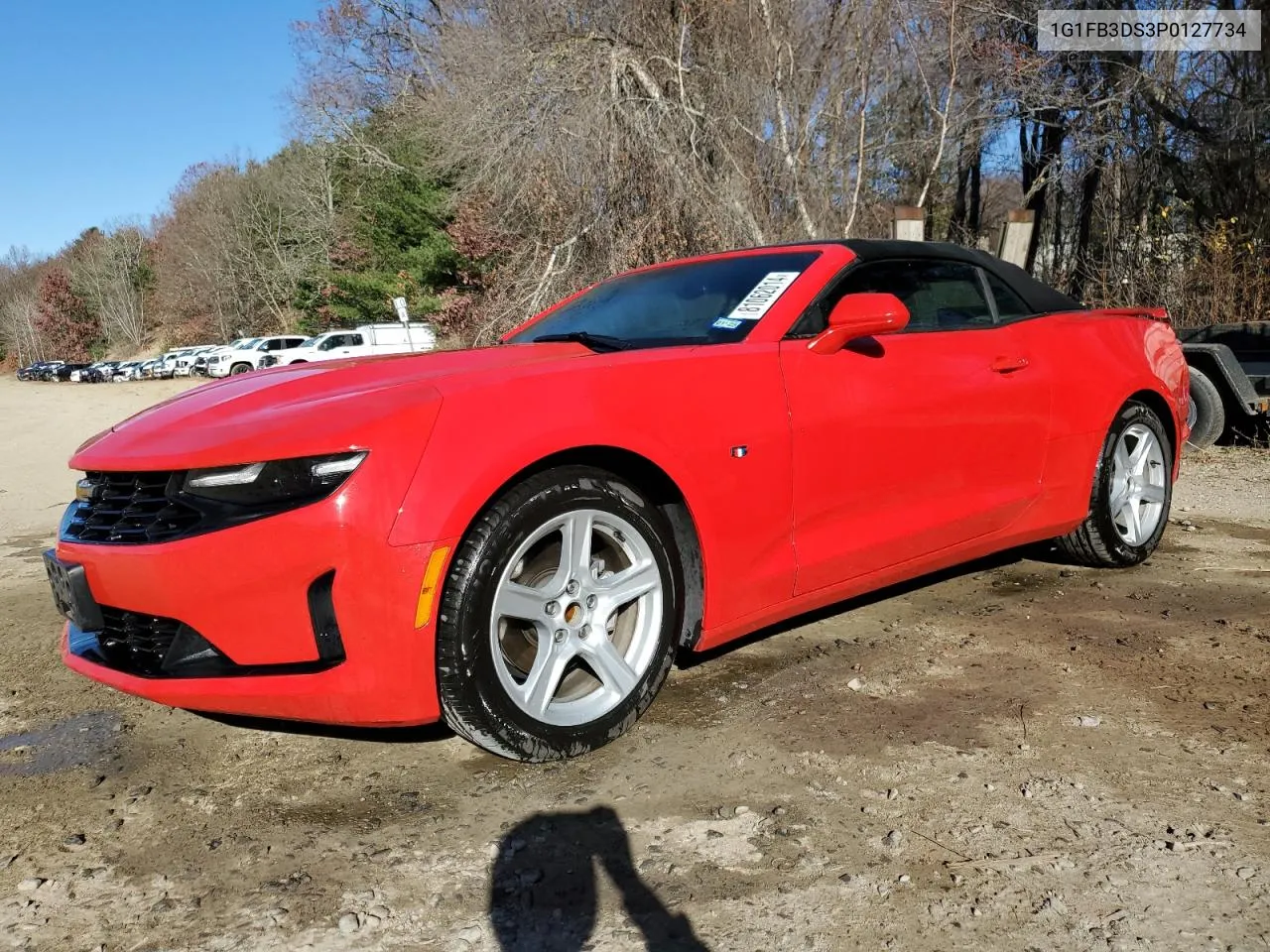 2023 Chevrolet Camaro Ls VIN: 1G1FB3DS3P0127734 Lot: 81062014