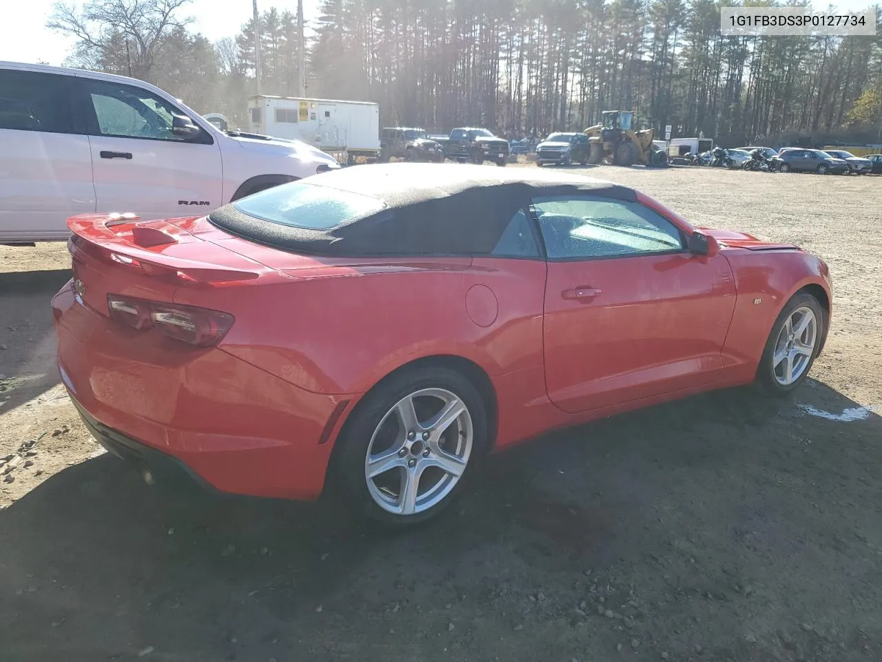 2023 Chevrolet Camaro Ls VIN: 1G1FB3DS3P0127734 Lot: 81062014