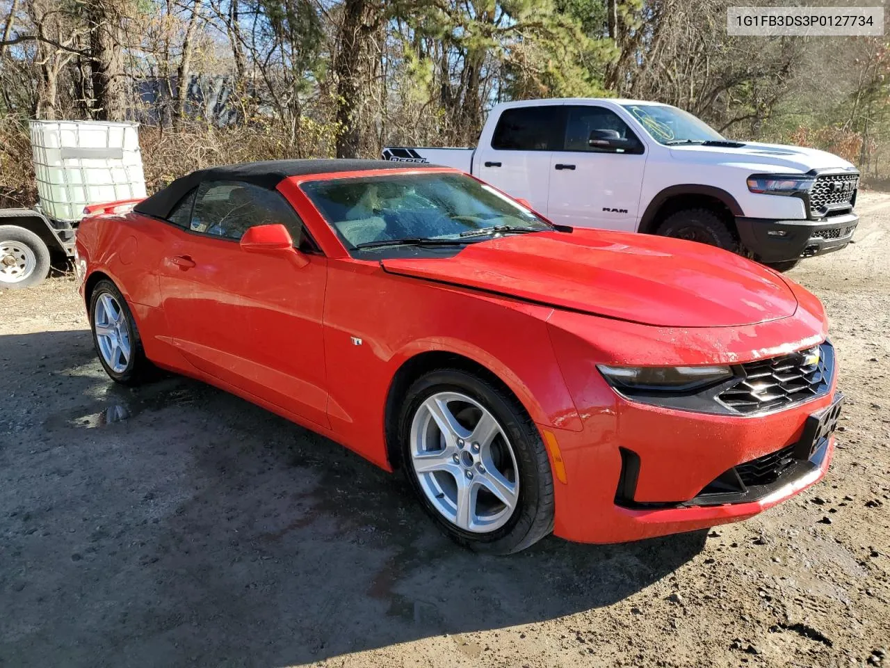 2023 Chevrolet Camaro Ls VIN: 1G1FB3DS3P0127734 Lot: 81062014