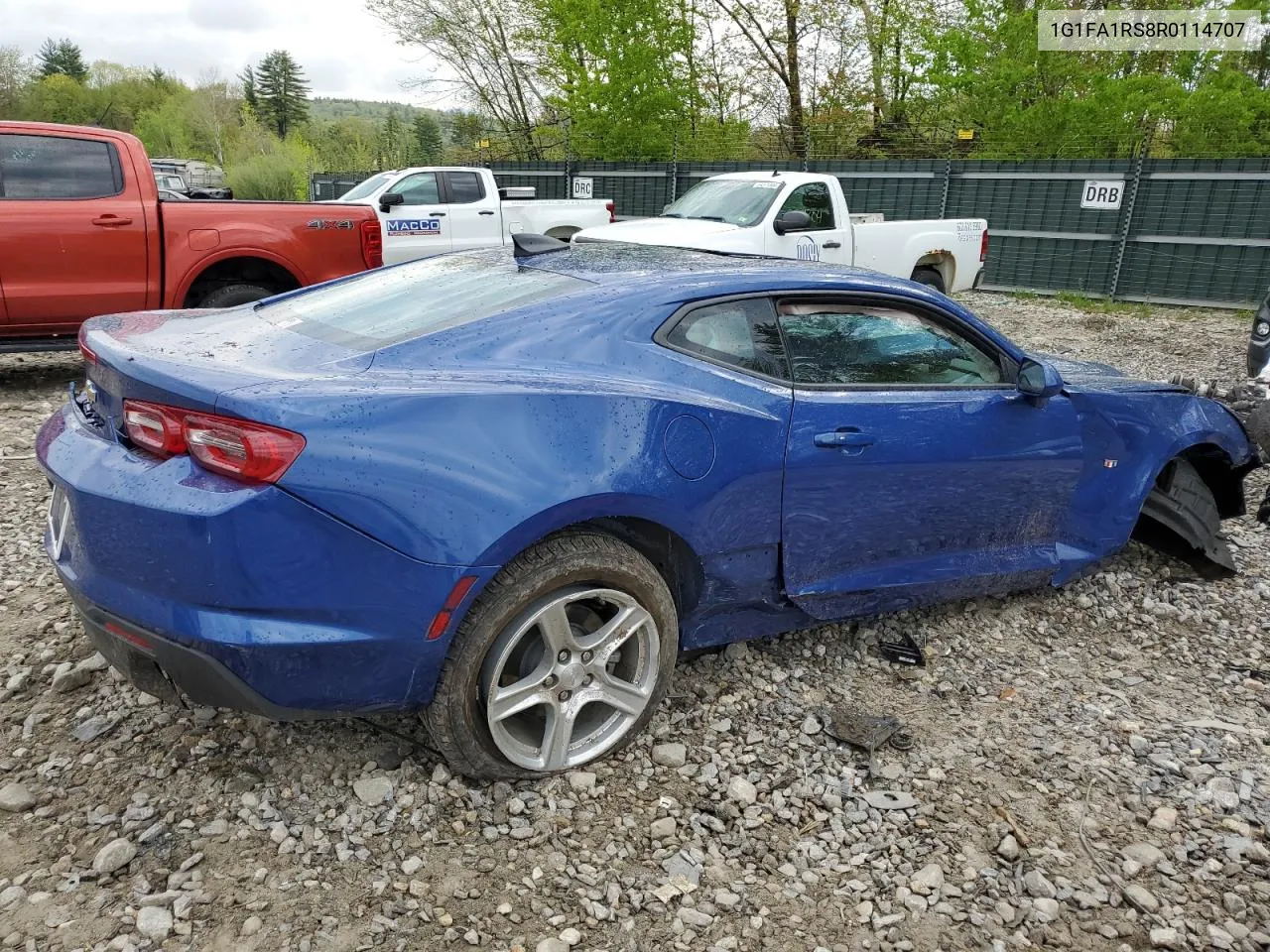 2024 Chevrolet Camaro Ls VIN: 1G1FA1RS8R0114707 Lot: 54212024