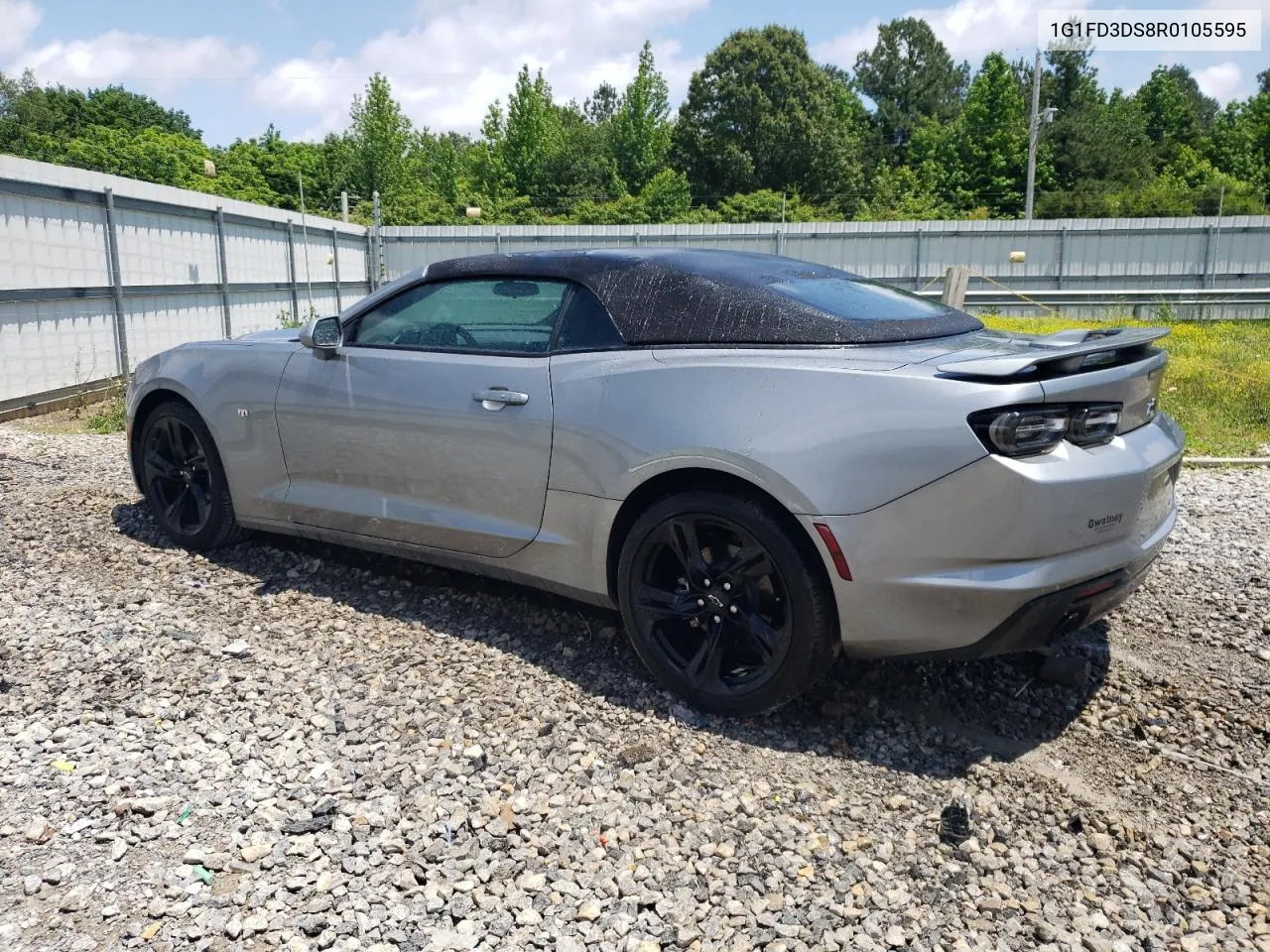 2024 Chevrolet Camaro Lt VIN: 1G1FD3DS8R0105595 Lot: 55026284