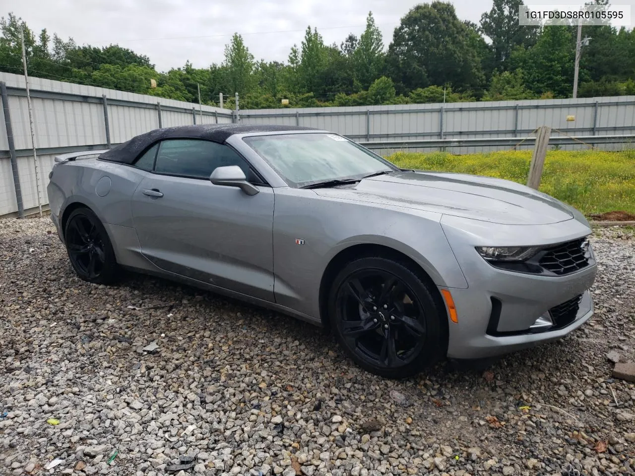 2024 Chevrolet Camaro Lt VIN: 1G1FD3DS8R0105595 Lot: 55026284